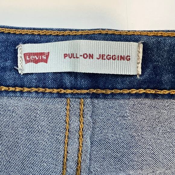 Girls Levi's® Pull-On Jeggings Medium Wash Size 14 - Picture 11 of 14